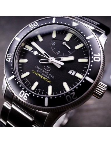 automático hombre Orient Sports Divers RE-AU0301B 43.6mm 200m WR cristal de zafiro